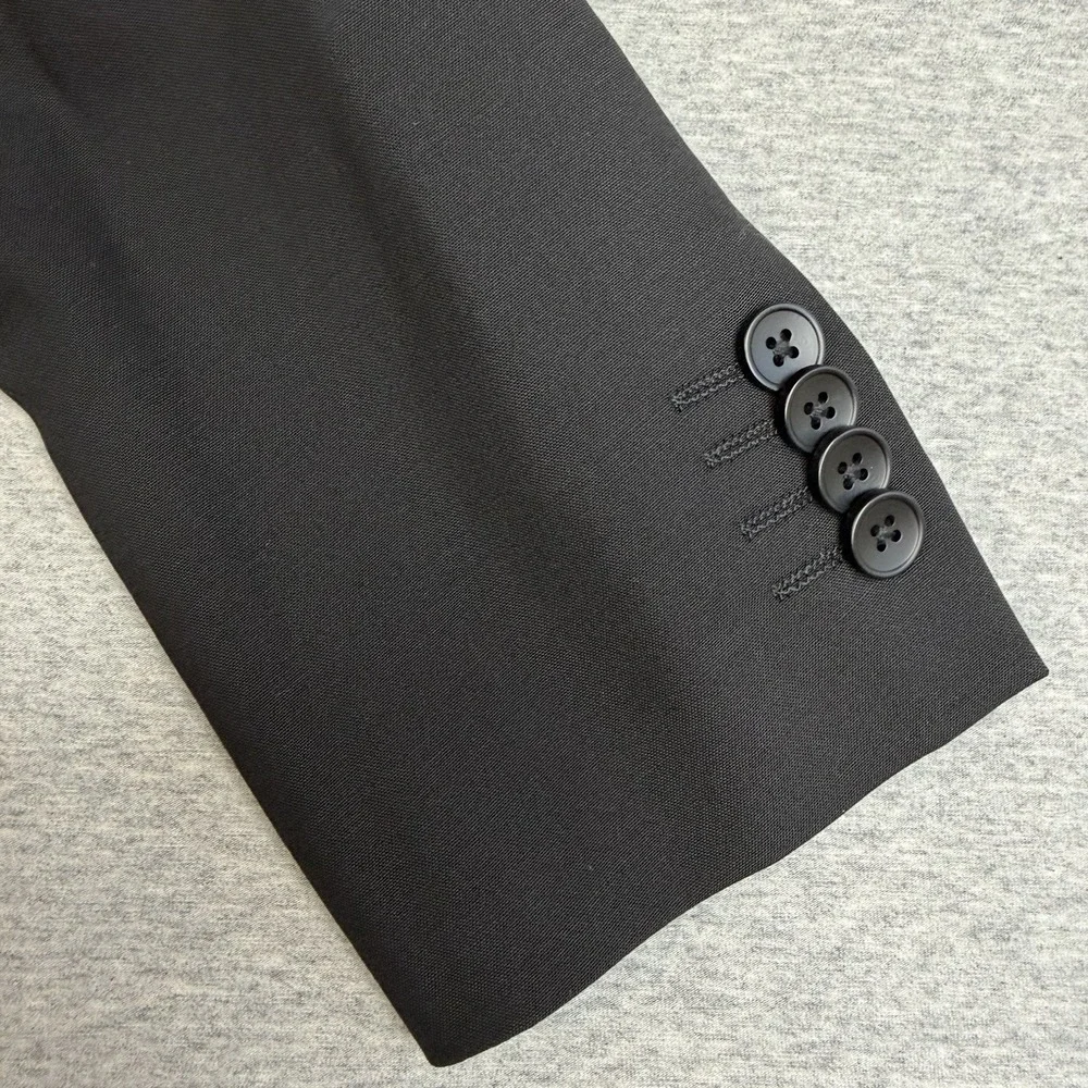 Theory Men Black Chambers Slim-Fit Tuxedo Blazer Suit Jacket Sport Coat Size 40S
